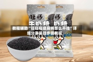 教程辅助“旺旺福建麻将怎么开挂”详细分享装挂步骤教程