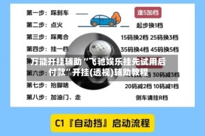 万能开挂辅助“飞驰娱乐挂先试用后付款”开挂(透视)辅助教程