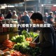 疫情菜贩子(疫情下菜市场买菜)