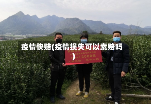 疫情快赔(疫情损失可以索赔吗)-第2张图片