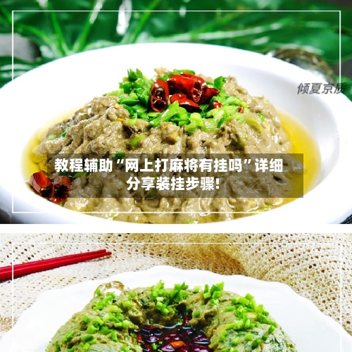 教程辅助“网上打麻将有挂吗”详细分享装挂步骤!-第1张图片