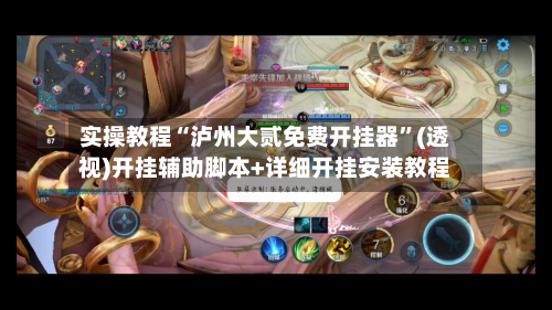 实操教程“泸州大贰免费开挂器	”(透视)开挂辅助脚本+详细开挂安装教程-第1张图片