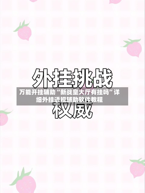 万能开挂辅助“新战皇大厅有挂吗”详细外挂透视辅助软件教程-第2张图片