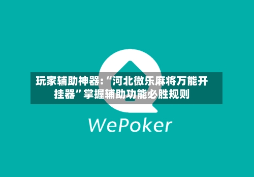 玩家辅助神器:“河北微乐麻将万能开挂器”掌握辅助功能必胜规则-第2张图片