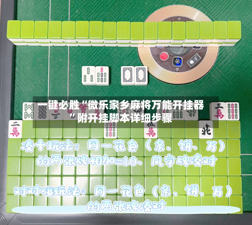 一键必胜“微乐家乡麻将万能开挂器”附开挂脚本详细步骤-第2张图片