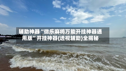 辅助神器“微乐麻将万能开挂神器通用版”开挂神器{透视辅助}全揭秘-第3张图片