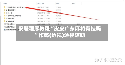 安装程序教程“皮皮广东麻将有挂吗”作弊(透视)透视辅助-第2张图片