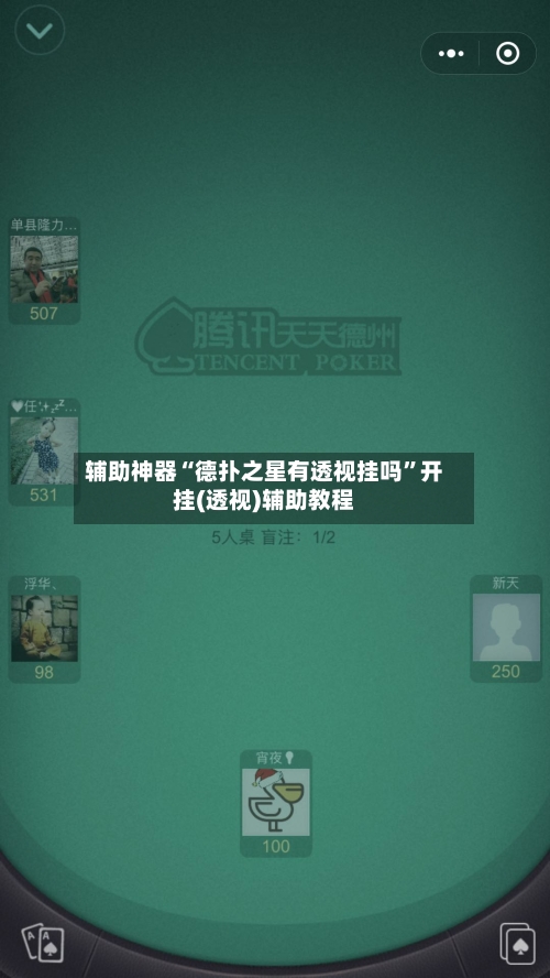 辅助神器“德扑之星有透视挂吗”开挂(透视)辅助教程-第2张图片