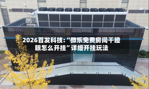 2026首发科技:“微乐免费房间干瞪眼怎么开挂”详细开挂玩法-第1张图片