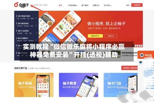 实测教程“微信微乐麻将小程序必赢神器免费安装”开挂(透视)辅助-第2张图片