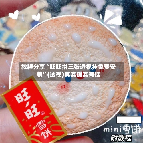 教程分享“旺旺拼三张透视挂免费安装”(透视)其实确实有挂-第1张图片