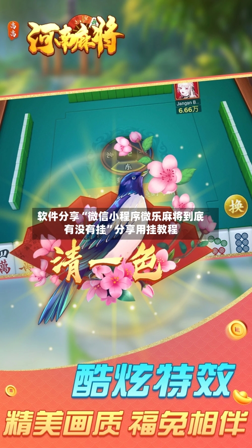 软件分享“微信小程序微乐麻将到底有没有挂”分享用挂教程-第1张图片