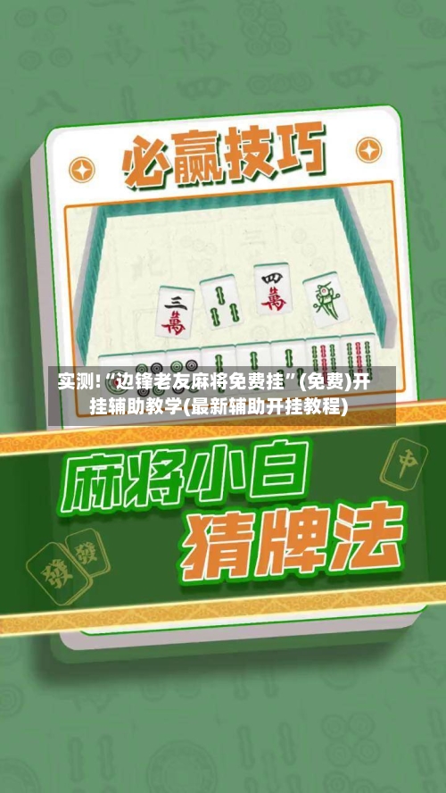 实测!“边锋老友麻将免费挂”(免费)开挂辅助教学(最新辅助开挂教程)-第3张图片
