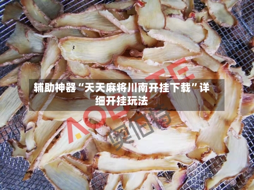 辅助神器“天天麻将川南开挂下载”详细开挂玩法-第2张图片