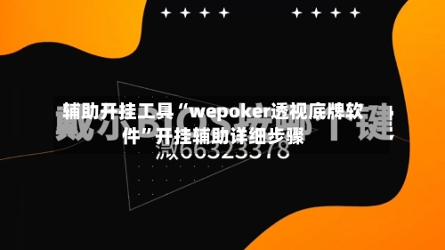 辅助开挂工具“wepoker透视底牌软件”开挂辅助详细步骤-第1张图片