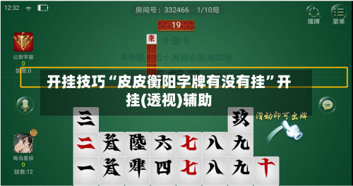 开挂技巧“皮皮衡阳字牌有没有挂	”开挂(透视)辅助-第1张图片