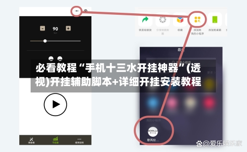 必看教程“手机十三水开挂神器”(透视)开挂辅助脚本+详细开挂安装教程-第1张图片