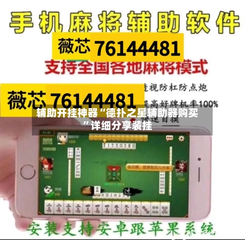 辅助开挂神器“德扑之星辅助器购买”详细分享装挂-第1张图片