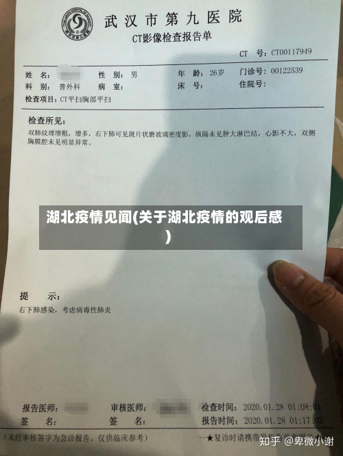 湖北疫情见闻(关于湖北疫情的观后感)-第1张图片