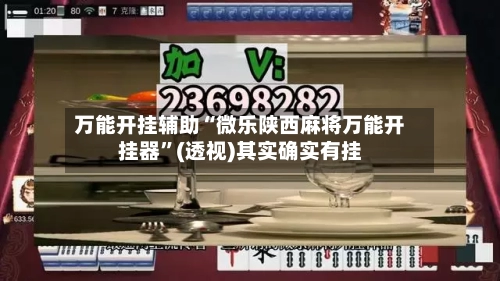 万能开挂辅助“微乐陕西麻将万能开挂器”(透视)其实确实有挂-第1张图片