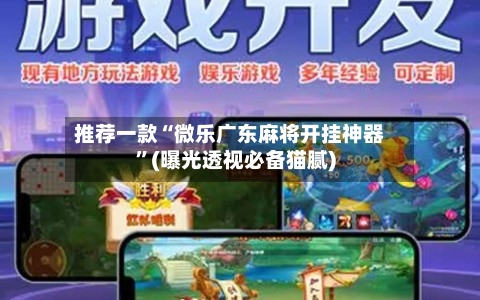 推荐一款“微乐广东麻将开挂神器”(曝光透视必备猫腻)-第1张图片