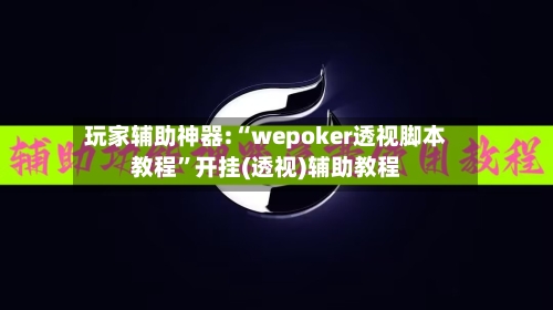 玩家辅助神器:“wepoker透视脚本教程”开挂(透视)辅助教程-第1张图片