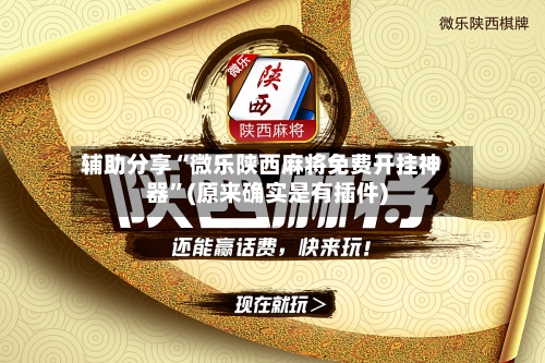 辅助分享“微乐陕西麻将免费开挂神器	”(原来确实是有插件)-第3张图片