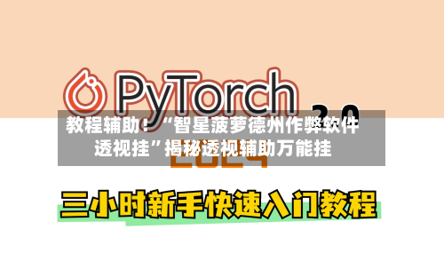 教程辅助！“智星菠萝德州作弊软件透视挂”揭秘透视辅助万能挂-第3张图片