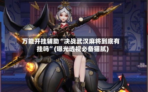 万能开挂辅助“决战武汉麻将到底有挂吗”(曝光透视必备猫腻)-第3张图片