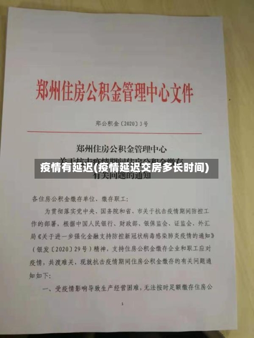 疫情有延迟(疫情延迟交房多长时间)-第1张图片