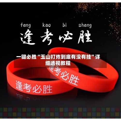 一键必胜“玉山打炸到底有没有挂	”详细透视教程-第1张图片